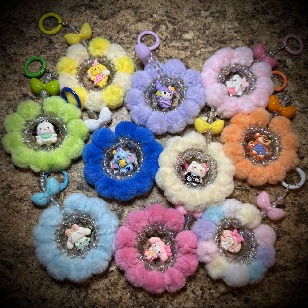 Sanrio Keychains 10pc/$25 your choice (will make a new post)